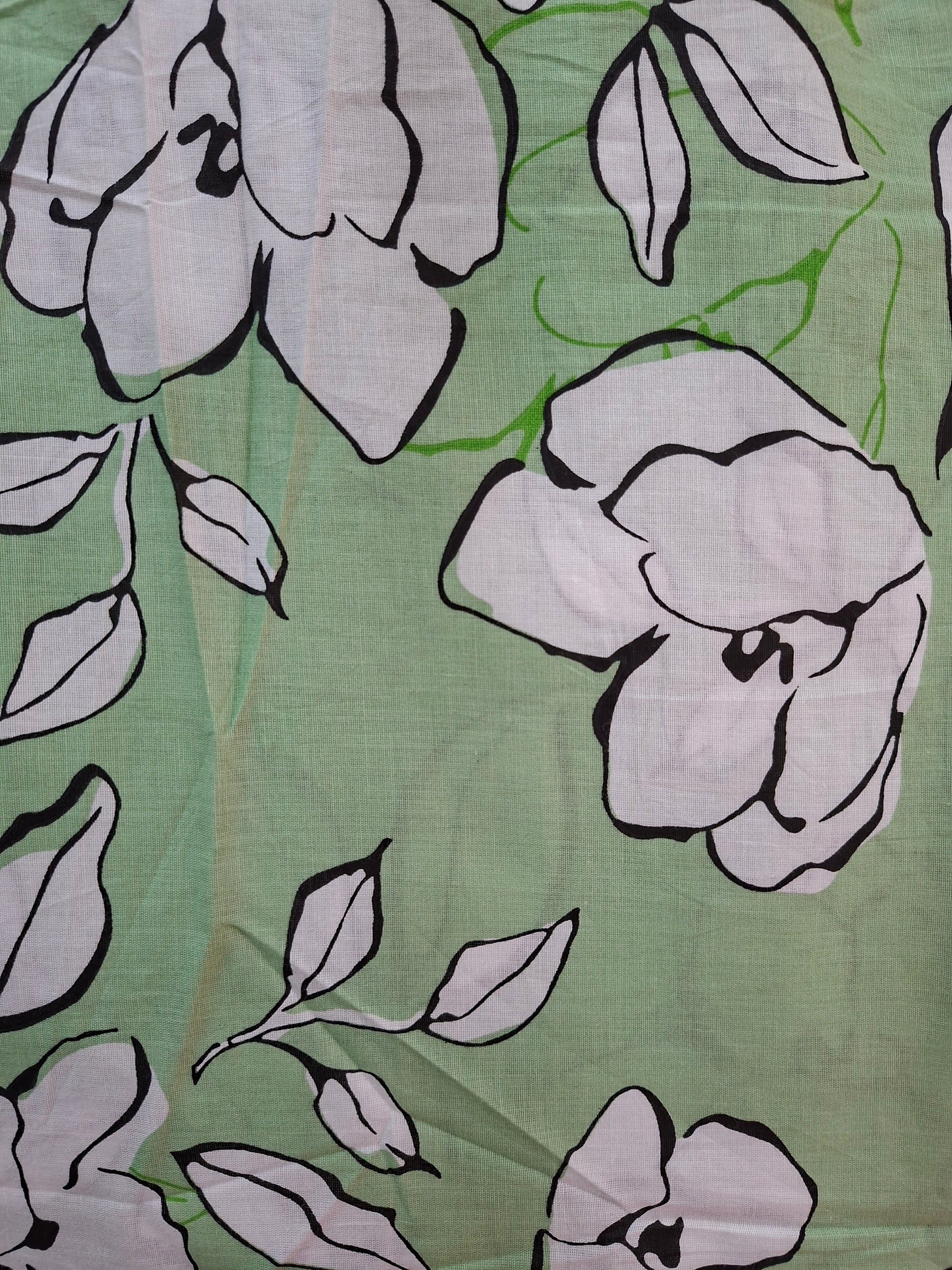 Cotton Unstitched Machine Print suits with high quality fabric