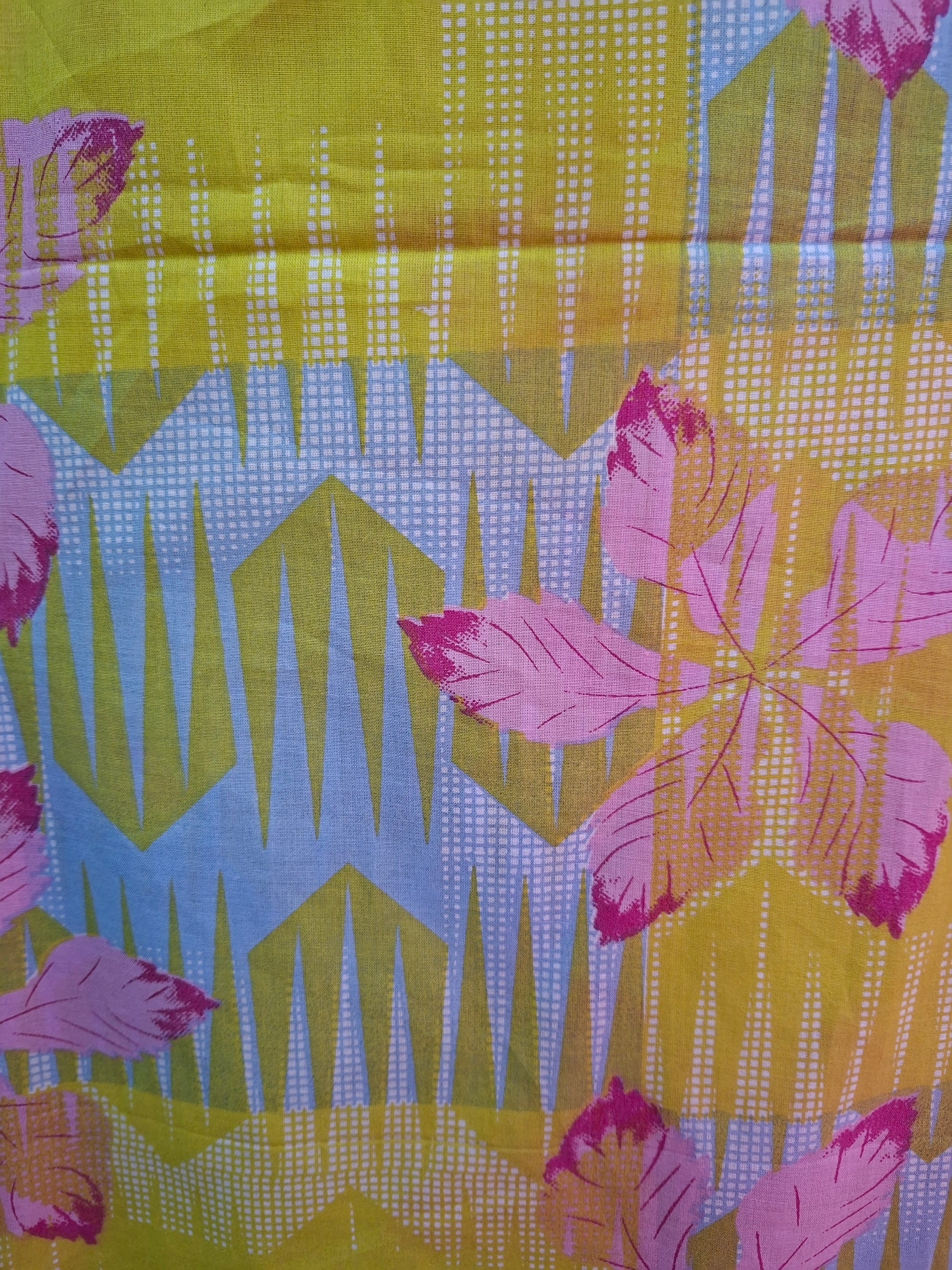 Cotton Unstitched Machine Print suits with high quality fabric