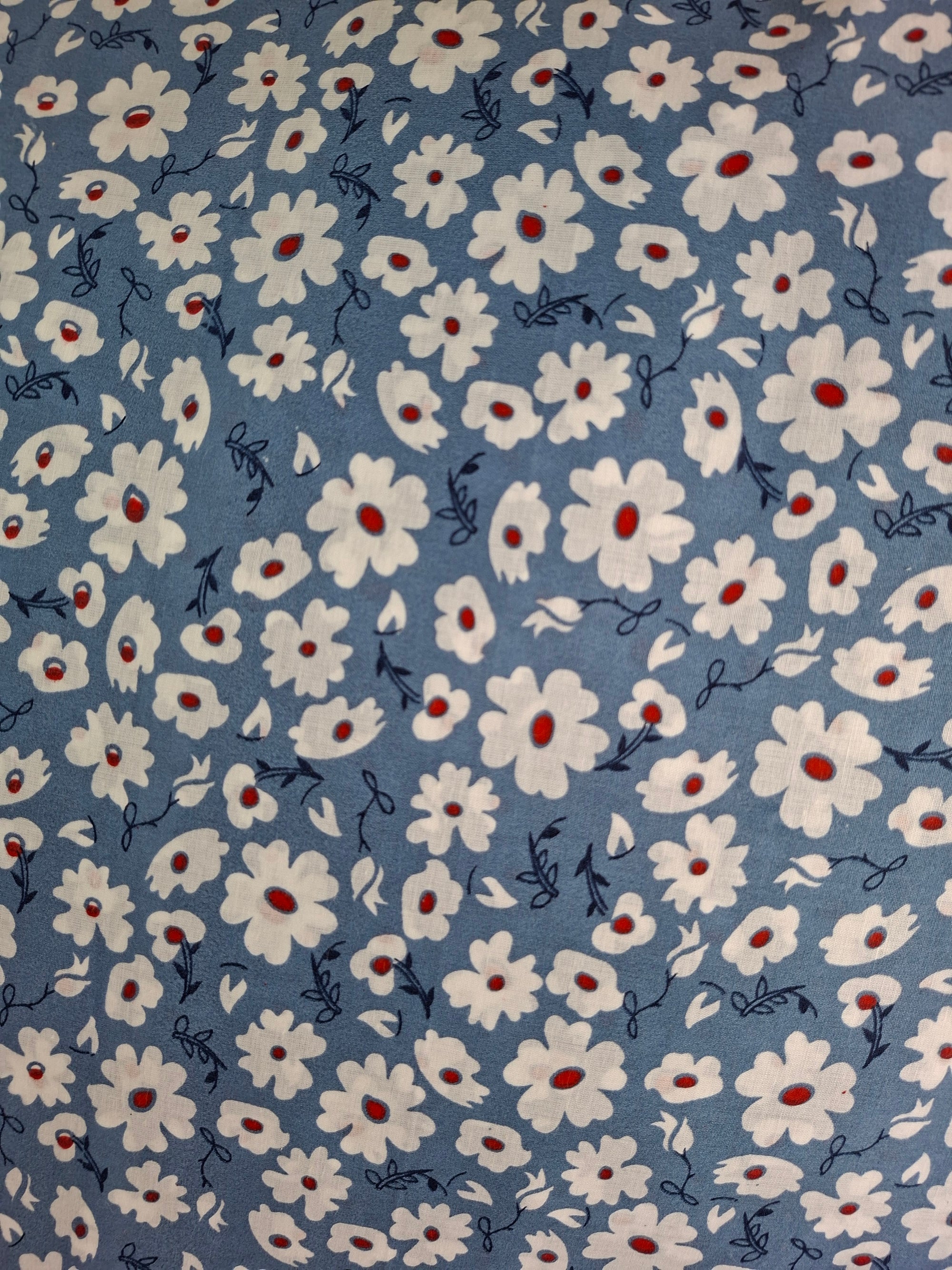 Cotton Unstitched Machine Print suits with high quality fabric