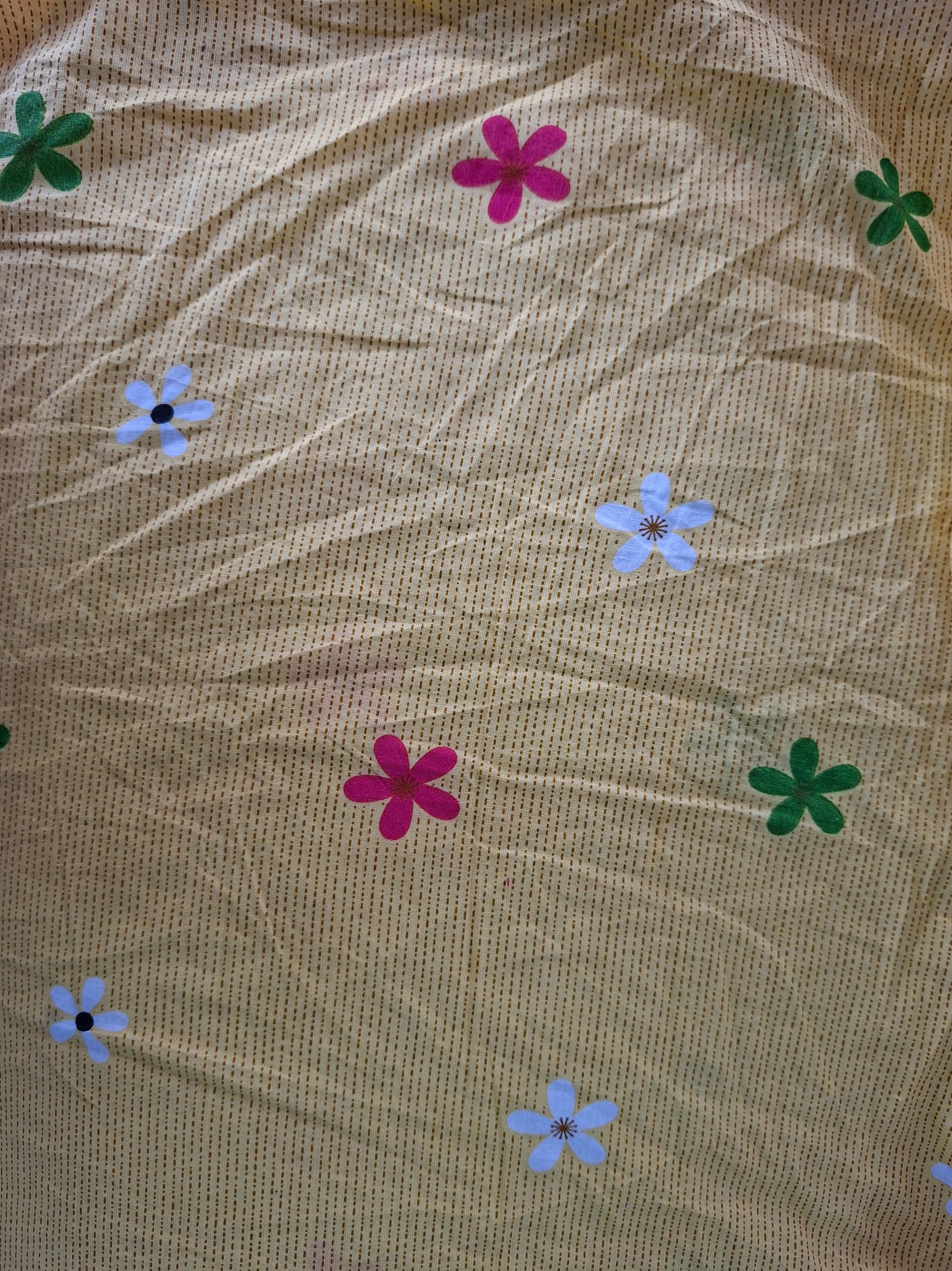 Cotton Unstitched Machine Print suits with high quality fabric