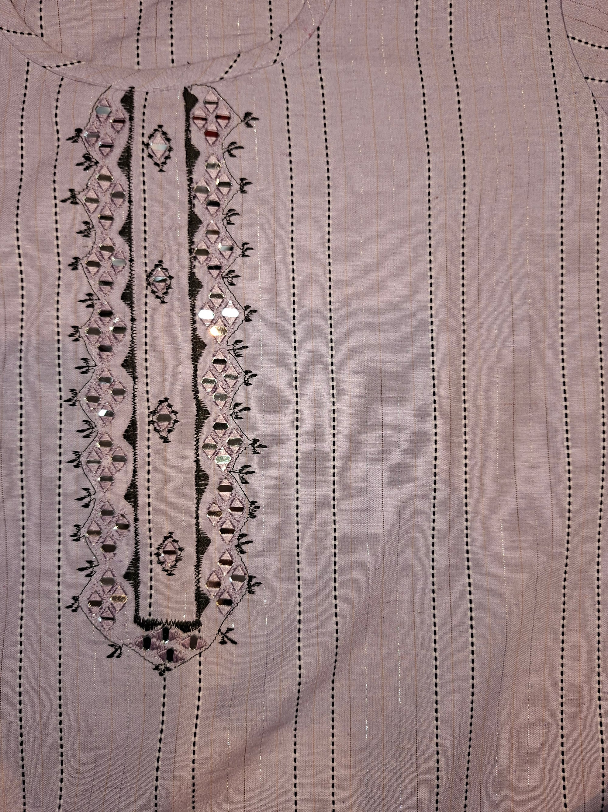 Ready made hand print Premium Quality suits in Purple color prints